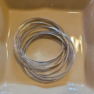 Silpada Silver Bangle Bracelets